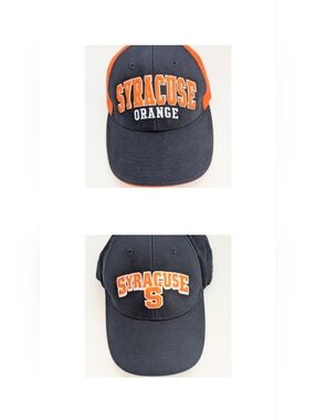 NWOT 2 Unisex Adult-Sized Syracuse University Adjustable Baseball Hats/Caps